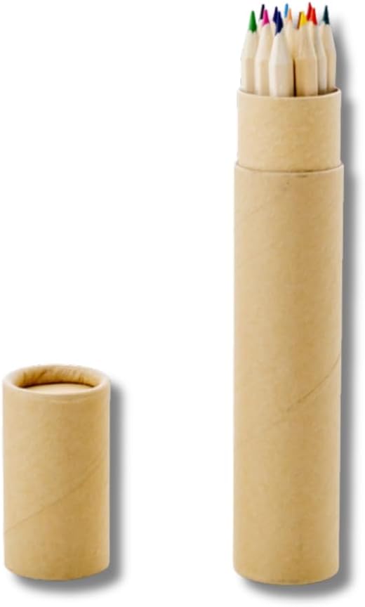 Mini Colored Pencil Sets with Sharpener and Eraser for Kids