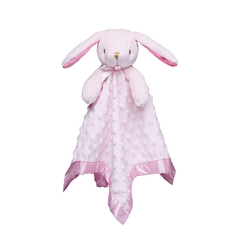 Bunny Security Blanket with Plush Head