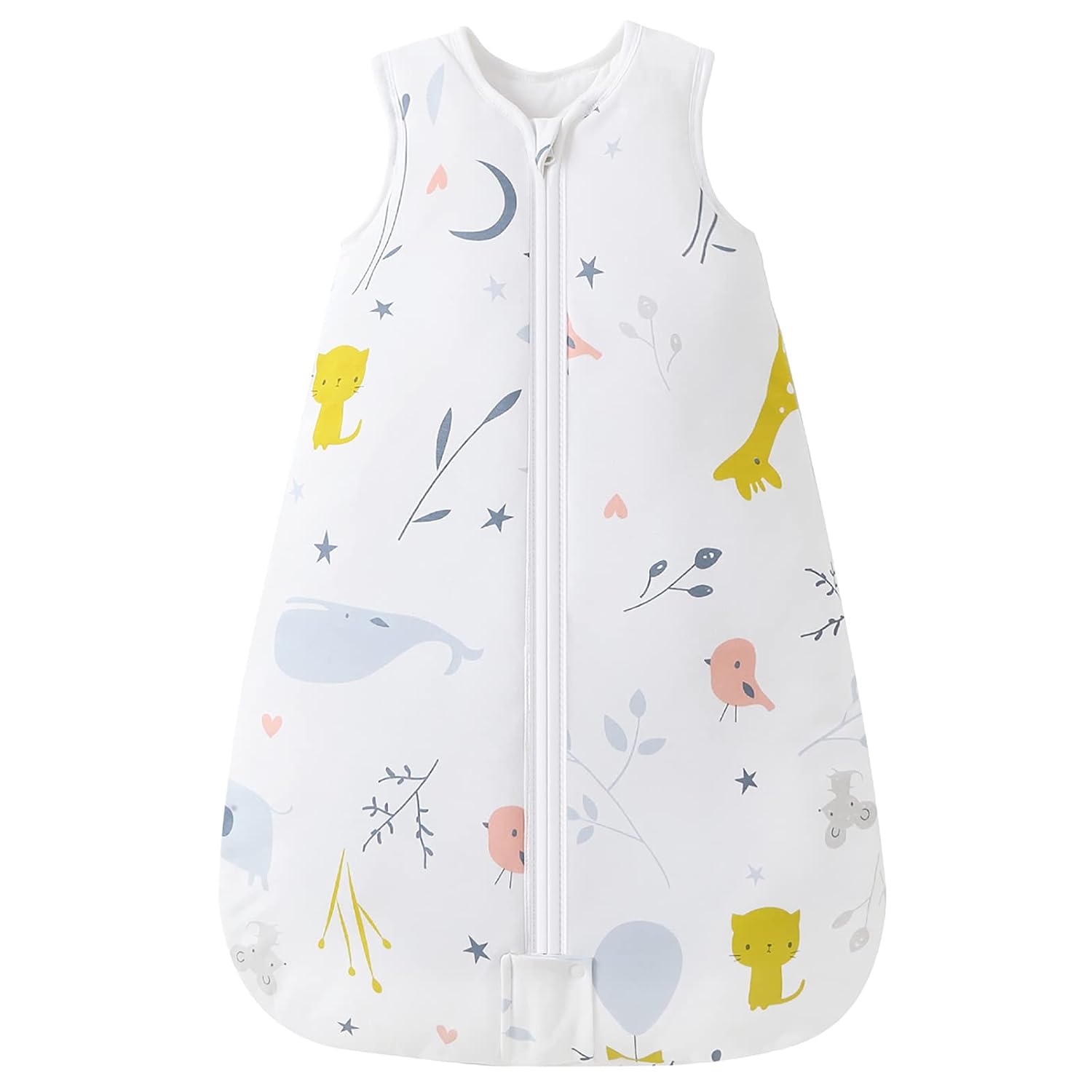 Cotton Swaddle Sleep Sack with Big Bow Hat