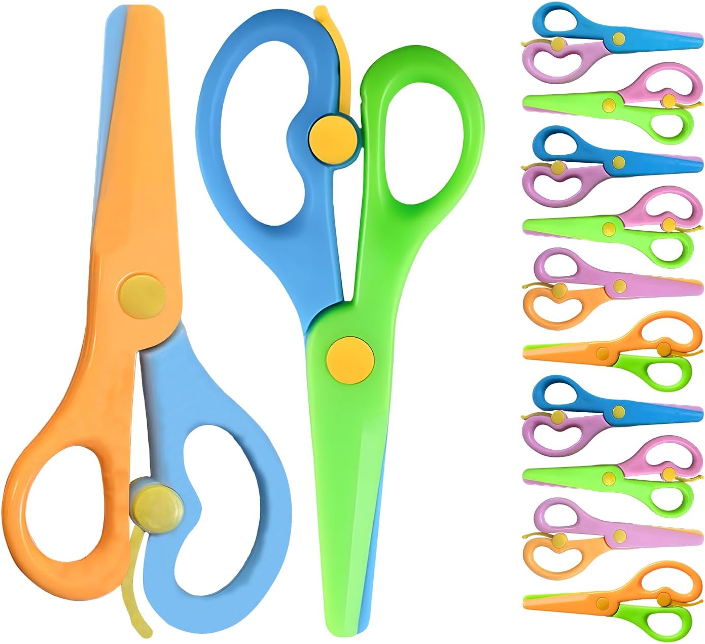 Bulk Classroom Safety Scissors for Art Classes