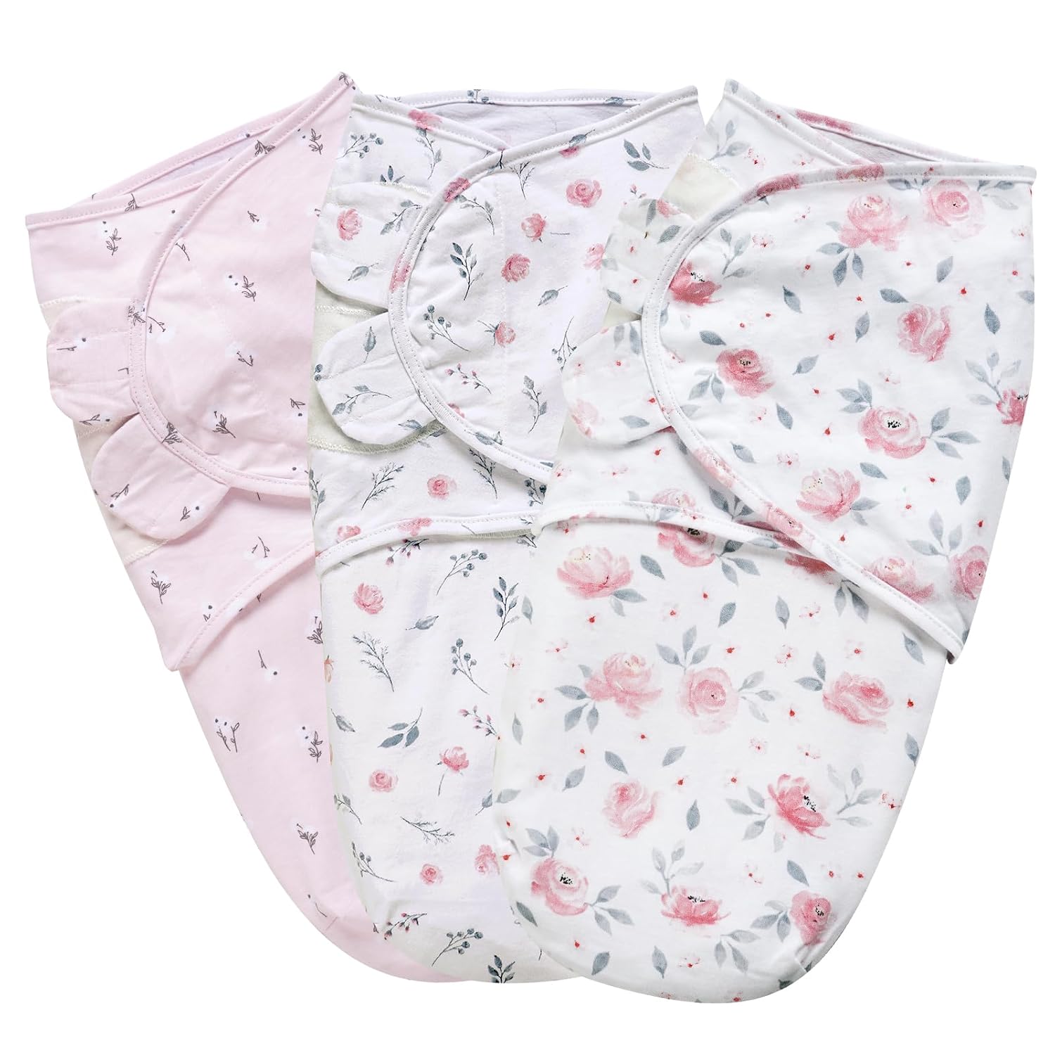 Cotton Swaddle Sleep Sack with Hook and Loop Adjustment