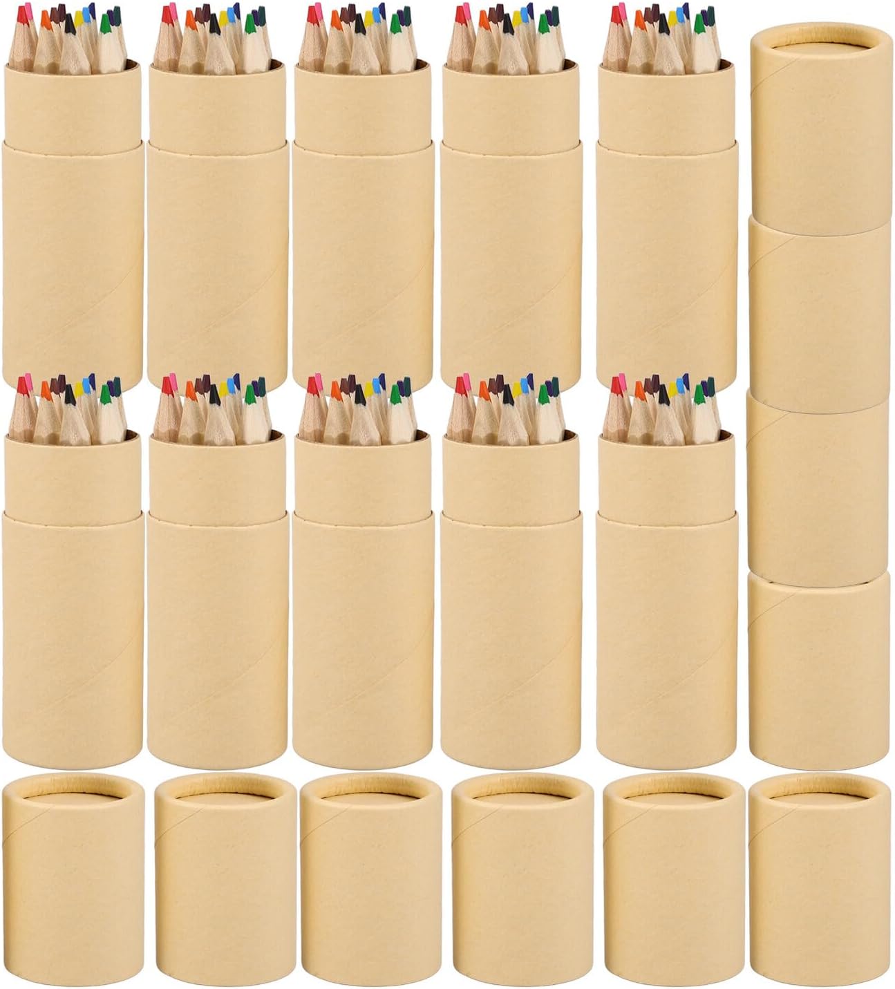 Compact Colored Pencils for Travel and Art