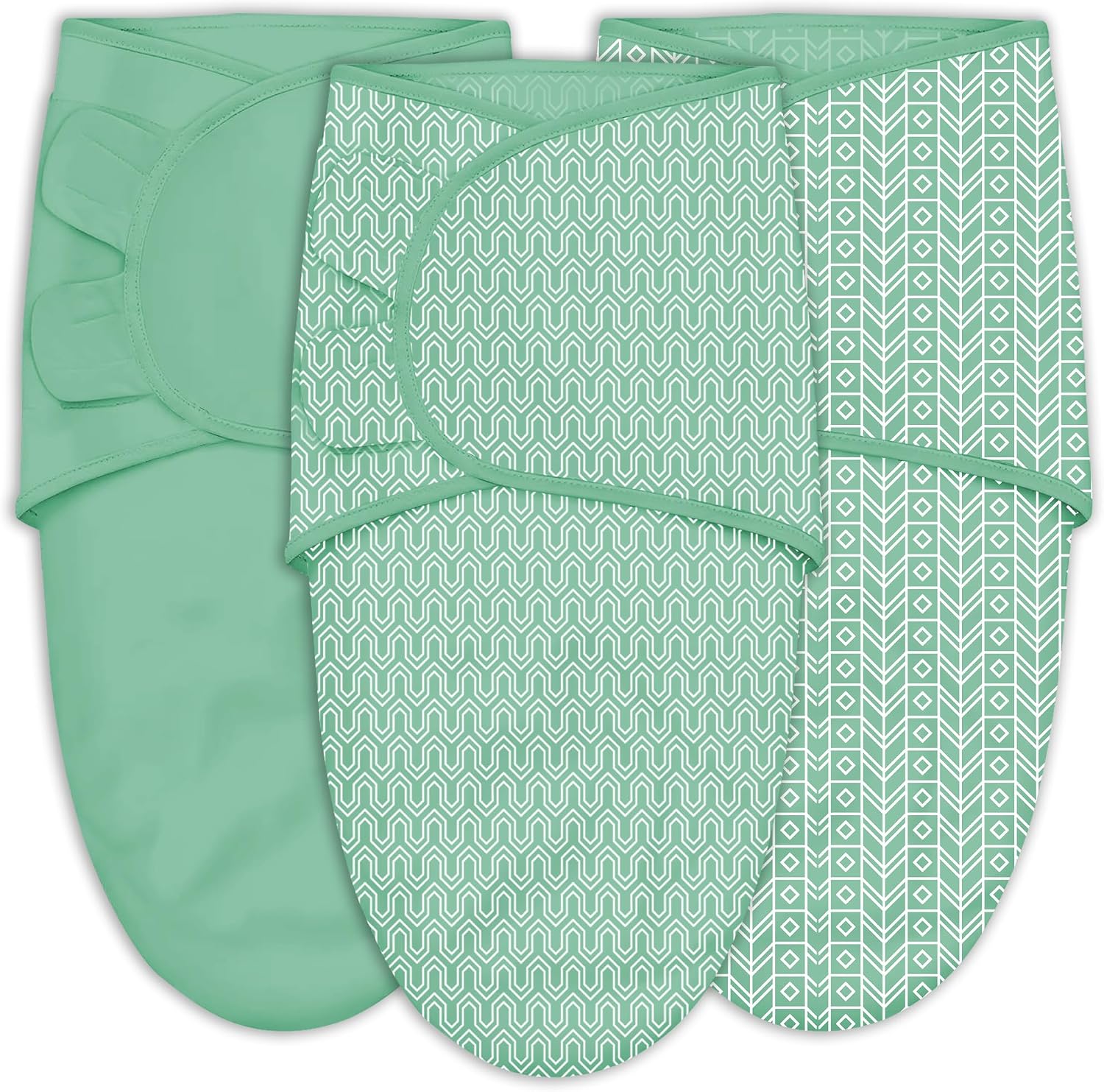 Cotton Swaddle Sack with Velcro Closure